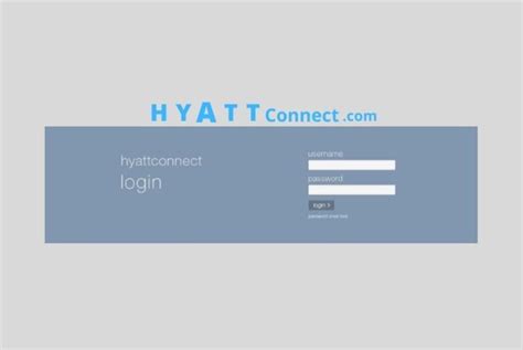 hyattconnect login portal